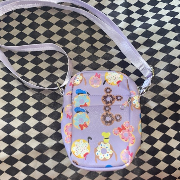 Disney Handbags - Buckle Down Disney characters Donut crossbody purse bag